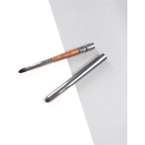 LIP BRUSH WITH CAP - 304 - Touch up Concealer Liner Brush - Beauty Makeup brushes Applicator Tool