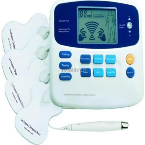 Hot selling DUAL TENS MACHINE DIGITAL MASSAGE + ACCUPUNCTURE PEN Body Massager Massage instrument body massager