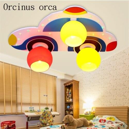 Cartoon car LED ceiling lamp childrens room boys bedroom ceiling lamp kindergarten decorative lamp free shipping