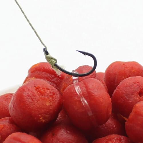 120Pcs Elastic Baitbands for Carp fishing Accessories Pellets Bait Bands Transparent Rings Baits Bander Holder Boilie Stop