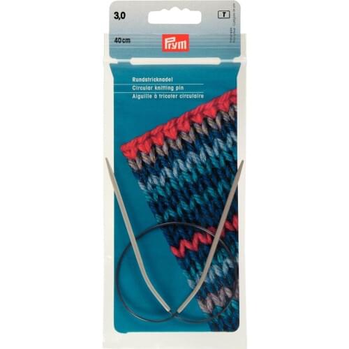 Germany Prym Knitting pins, Circular Knitting Pins, aluminum,knitting needles,ring needles, 3.0mm,211230/211232/211234,patchwork