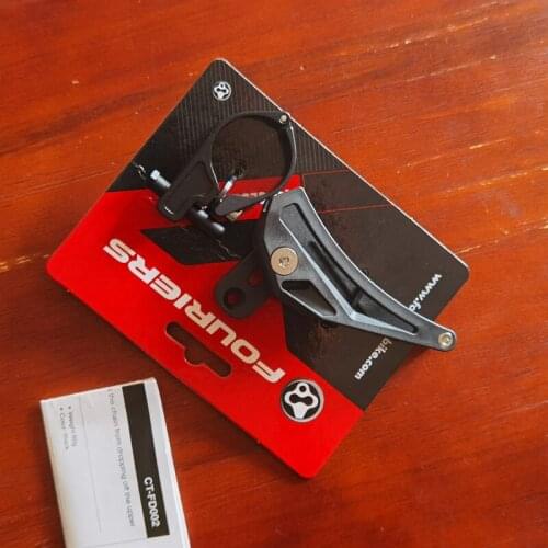 New FOURIERS Bicycle Guide Chian Tensioner Single-disc Steady Guide MTB Bike Guide Chain Drop Catcher Bicycle Chain Protector