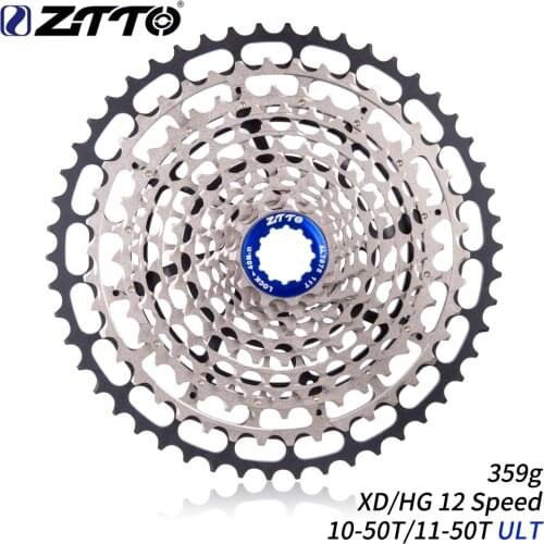 ZTTO XD 12 Speed Ultimate Bicycle Cassette 12S 10-50T HG 11-50T MTB Sprocket Ultralight CNC Steel For Mountain Bike Eagle M9100