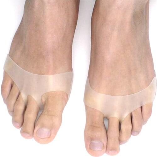 3Pairs Toe Protector Separator Anti-slip Palm Close to The Elastic Bandage Arch Foot Pad Massage Repair Foot Care Tool D0436
