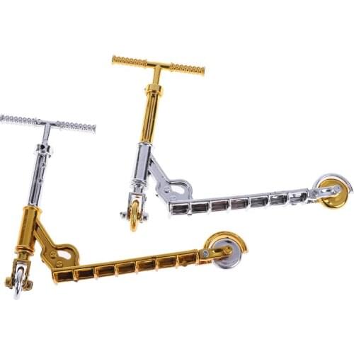 1PC Mini Scooter Two Wheel Scooter Childrens Educational Toys Finger Scooter Bike Fingerboard Skateboard