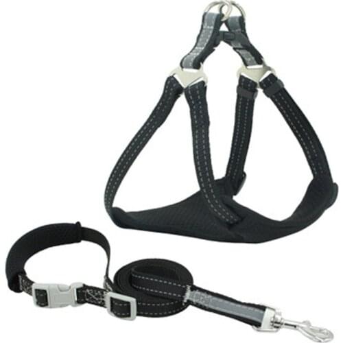 10PCS / LOT Pet Leash Reflective Breathable Dog Chest Strap Vest Type Dog Leash Pet Supplies