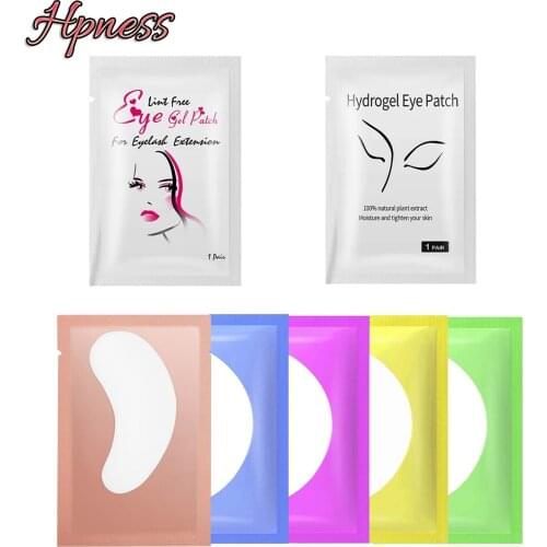 20/50/100/200/500 Pairs Eyelashes Pad Gel Patch Grafting Under Eye Patches Makeup Tools Easy To Operate High Quality