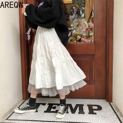 Женские юбки миди AREQW China At AliExpress