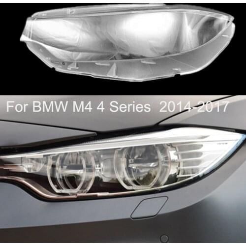 Car Headlight Lens For BMW M4 4 Series 420i 425 428 430 440 F32 F33 F36 2014-2017 Headlamp Cover Replacement Auto Shell
