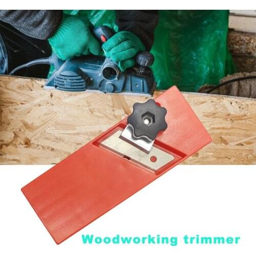 Woodworking ABS Flat Square Drywall Edge Chamfer Fixture Router Bit Set Plastic Gypsum Board Quick Edge Trimming Accessories