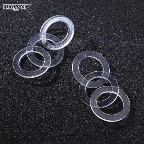 Elegance Big Acetic Acid Earring Flower Pattern Big Round Acrylic Statement Earrings for Women Bohemian Jewelry Gift for Girls