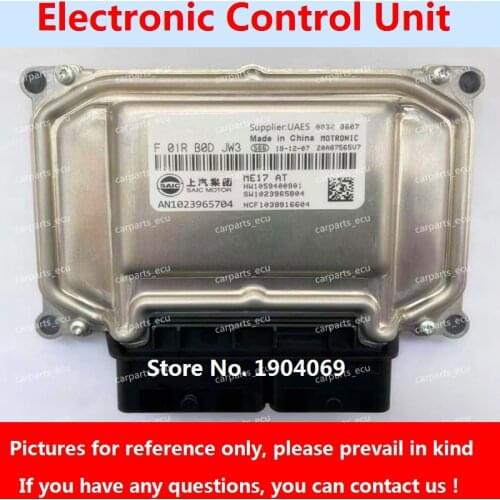 F01R00DJW3 AN10688892 F01RB0DJW3 ME17 ECU Electronic Control Unit F01R00DA6J CMH3612100A3G F01RB0DA6J For Roewe/Lifan Xuanlang