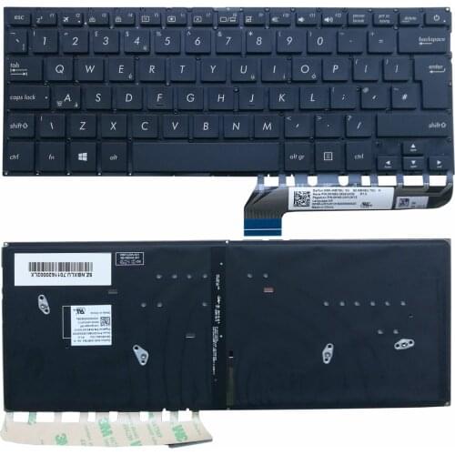 Good Quality OVY UK US laptop keyboard for ASUS UX305 UX305UAB p/n:0KNB0-2624UK00 0KN0-UH1UK13 0KNB0-2624US00 0KN0-UH1US13