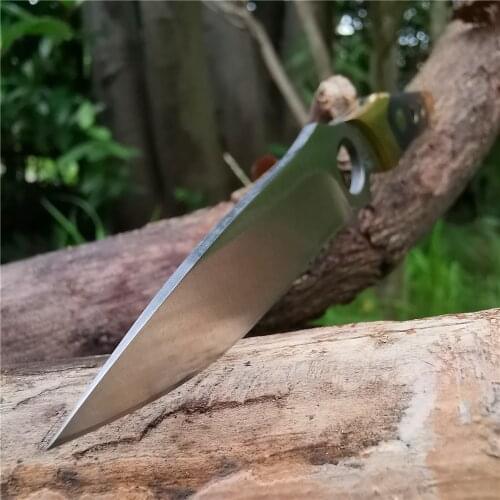 Stainless Steel Blade, Outdoor Hunting Knife, Portable Pocket Knife, Sharp Cutting, High Hardness and Durable Stainless Steel
