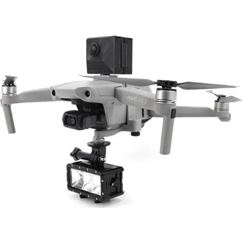 Multifunctional extension adapter PTZ camera fixing bracket For DJI Mavic Air 2/Air 2S