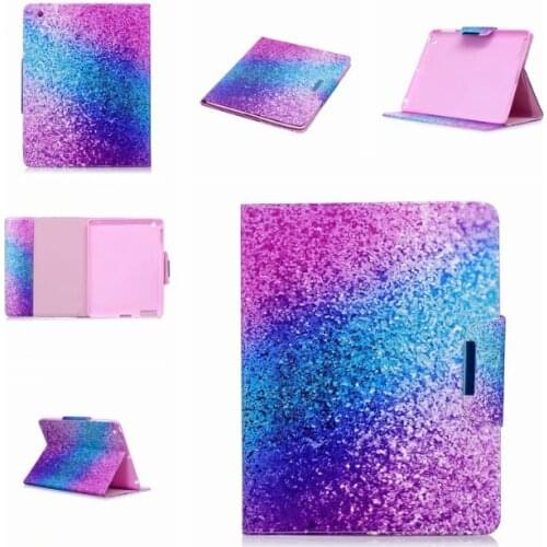 Fashion Printer PU Case For Apple iPad 2 3 4 Cute Cartoon PU Flip Leather Cover Case For iPad 2 iPad 3 iPad 4 Case Capa