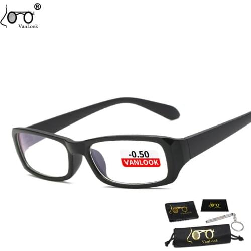 Vanlook Myopia Glasses Women Eyewear Frames Transparent Eyeglasses Stylish Square Optical Spectacle For Men