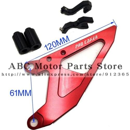 CRF 250R 2010-2016 CNC Billet Aluminum alloy Front Chain Sprocket Engine Red Cover Motorcycle Motocross Dirt Pit bike