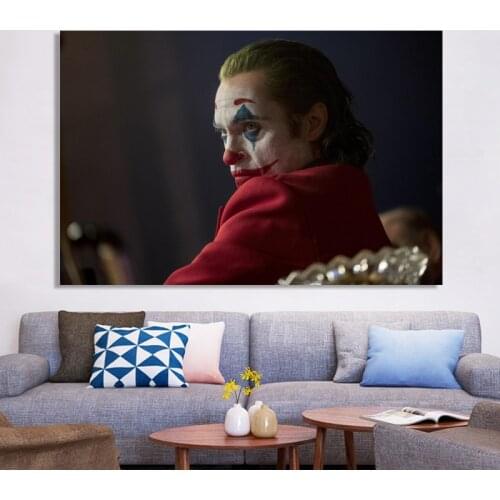 Modern Movie Portrait Art Posters and Prints Wall Art Joker Joaquin Phoenix Pictures for Living Room Home Decoration No Frame