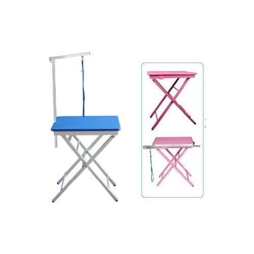 Foldable Pet Grooming Table Adjustable Portable Operating Table Anti-slip Bath Desk for Small Pets Dogs Cats Grooming Desk