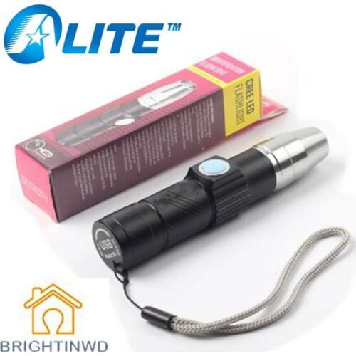 TMWT Lightweight 365Nm UV LED Flashlight USB Rechargeable Ultraviolet Troch Light Used to Jade fluorescence detection