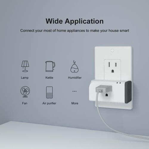 Itead Sonoff S31 Lite zb ZigBee US Version 15A Zigbee Smart Plug Socket Work with SmartThings Hub Voice Control via Alexa