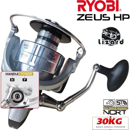 🔥READY STOCK🔥 High Speed Gear Ratio Spinning Reel Mesin Pancing Double Spool Fishing ReelMax Drag 30kg Fishing Reel 6+1BB