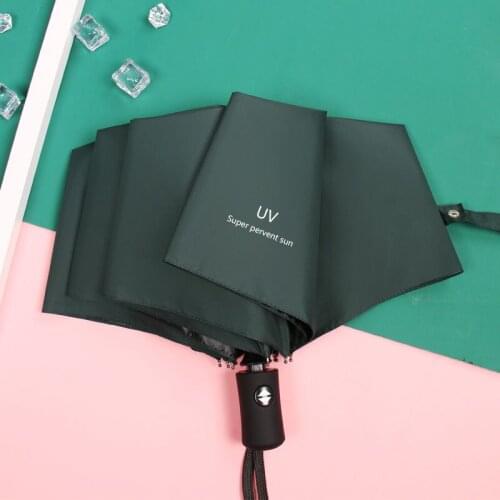 Wind Resistant Fully-Automatic Umbrella Rain Women For Men 3Folding Gift Parasol Compact Large Travel Business Car 10K Umbrella