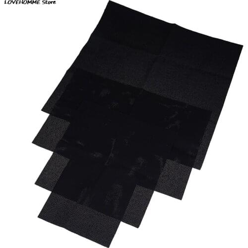 11 CT Aida Cloth Embroidery Cloth Cotton Cross Stitch Fabric Black Grid Cloth