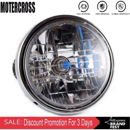 12V 35W Motorcycle Headlight For Honda Cb400 Cb500 Cb750 Cb1300 Hornet 250 600 900 Vtec Vtr250 Running Light
