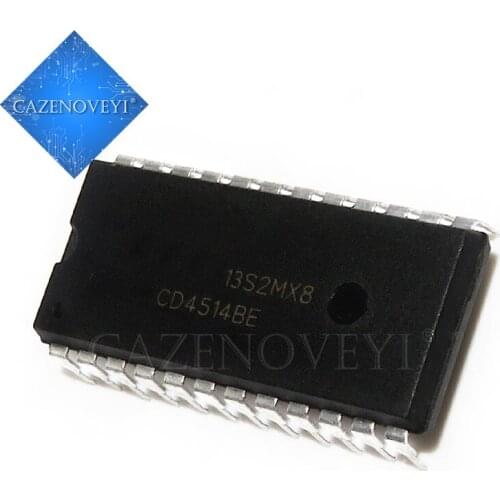 5pcs/lot CD4514BE CD4514 = TC4514BP TC4514 DIP-24 In Stock