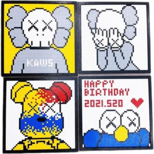 Diamond Building Block Puzzle Toy Decorative Drawing Adult Children Mini DIY Cartoon Anime Game Baby Kids Education Toy Gift