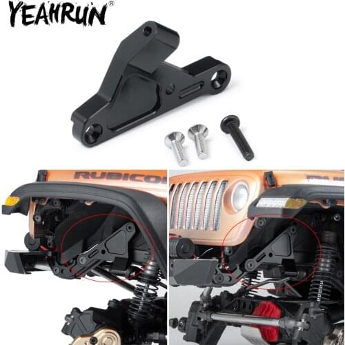 YEAHRUN 6061 CNC Aluminum Metal Panhard Mount for Axial SCX10 III AXI03007 1/10 RC Crawler Car Upgrade Parts Accessories