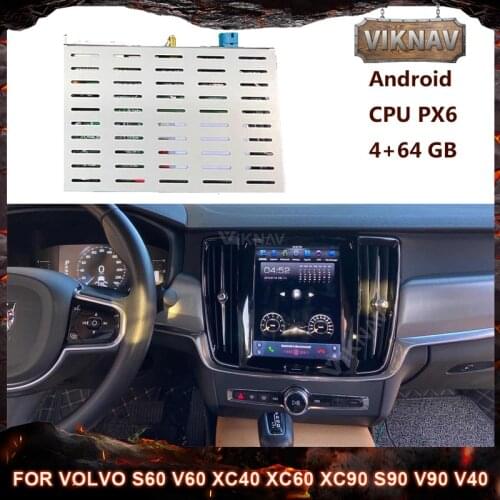 Android Car Video Interface Multimedia player For volvo S60 V60 XC40 XC60 XC90 S90 V90 V40 auto Stereo Receiver Radio decoding