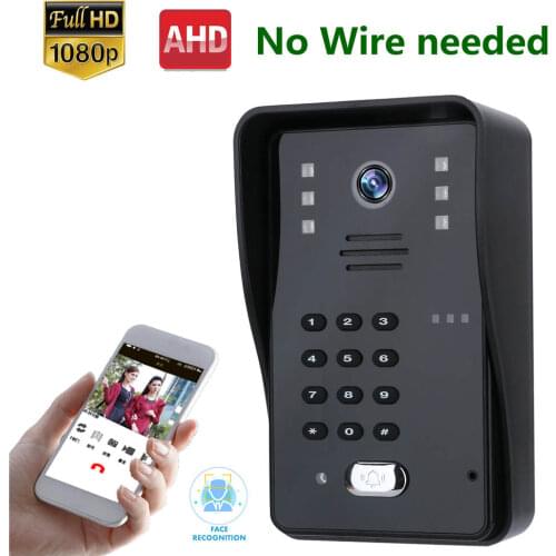 Wireless WIFI Video Door Phone Doorbell IP Intercom 1080P AHD Camera for Video Intercom System