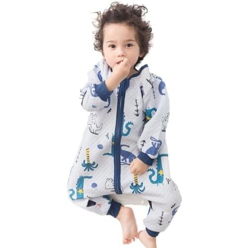 Baby Newborn Sleeping Bag gigoteuse bebe Toddler Cartoon Spring Autumn Bedding Sleepwear Infant Sleep Sack 3-6Y Kids Cotton Saco
