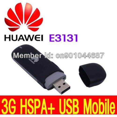 For UNLOCKED HUA.WEI E3131 USB 2.0 HSDPA+ /UMTS 900/2100MHz + 21Mbps USB 3G modem Mobile Broadband Dongle NEW