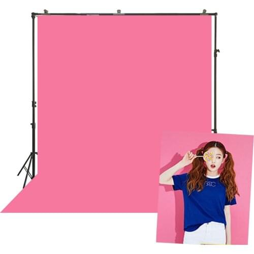 Photography Backdrop Solid Color Crocus Cerise Pink Background Screen Model Video Livestream Backdrop Studio Photoshoot Portrait