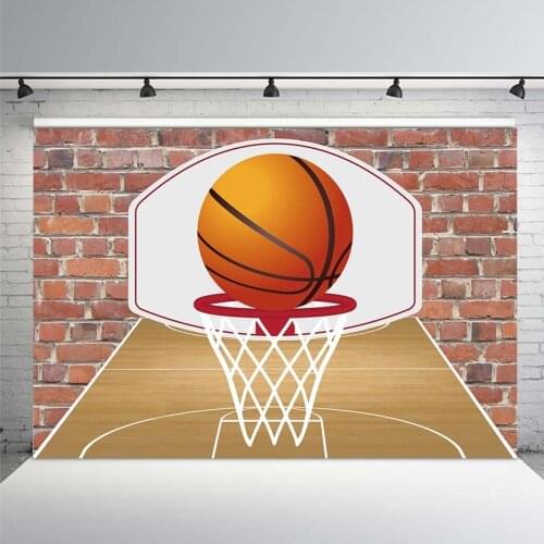 Love Basketball Photo Background Birthday Party Decoration Photo Backdrop Customized Photographic Backdrops for Photo Studio
