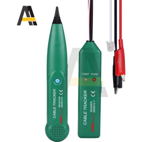 MS6812 Cable Tracker Tester Line LAN Detector UTP STP Telephone Wire Tracker Diagnose Tone Breakpoint Location Diagnose Tone