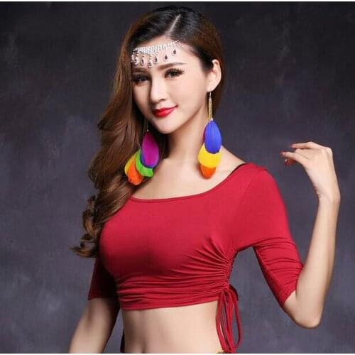 Newest!! Belly dance costume fashion top for women belly dance wear 3colors M, L