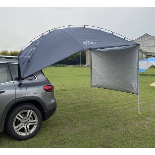 Portable Awning Sun Shelter SUV Tent Auto Canopy Camper Trailer Tent Rooftop Car Awning For Beach Minivan Outdoor Camping Tent