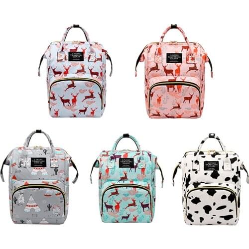 Daily Oxford Cloth Diaper Bags Mummy Backpack Women Mummy Bag Zipper School Shoulder Satchel Fashion Travel Backpack for Women