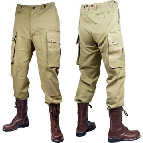 WWII WW2 US 101 Airborne Division TCU M42 Officer PANTS Paratrooper Uniform Trousers