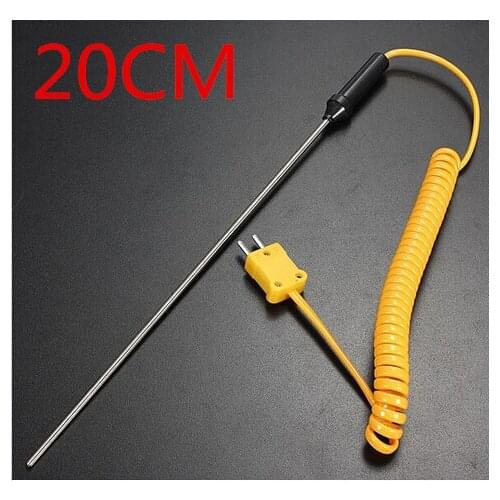 SZBFT K Type Thermocouple Stainless Steel Probe Sensors Temperature Measurement 700 free shipping