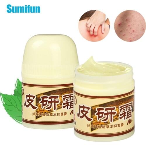 1pc Antibacterial Oil Bacteria Cream Natural Medicine Herbal Anti Psoriasis Plaster Dermatitis Eczema Pruritus Ointment