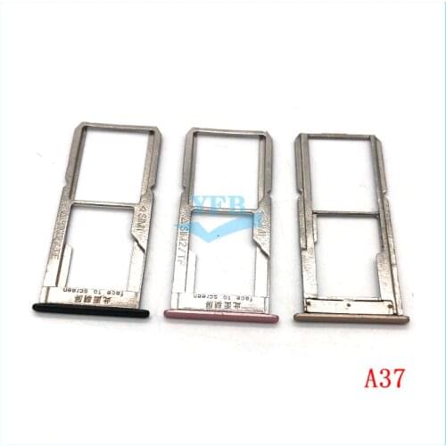 10PCS SIM Card Tray Holder Card Slot Adapter For Oppo A37 A83 Replacement Parts
