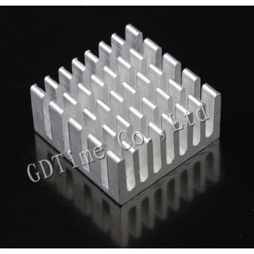 2000PCS Lot Aluminum 20X20X10MM IC LED Cooling Cooler Heatsink Heat sink GD006