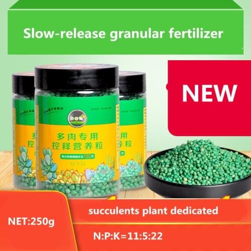 250g Succulent Plant special controlled-release fertilizer slow-release fertilizer compound fertilizer long-acting fertilizer