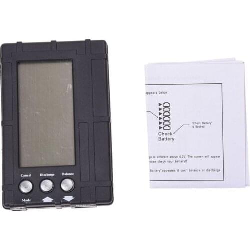 3 in 1 RC 2s-6s LCD Li-Po Battery Balancer Voltage Meter Tester and Discharger